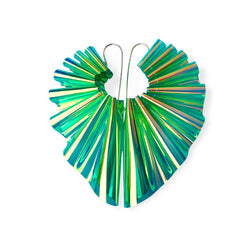 WAVES - rainbow/green