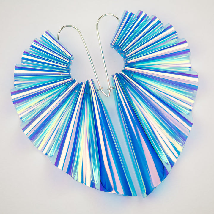 WAVES - rainbow/mint