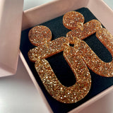 THE ARCH - golden glitter