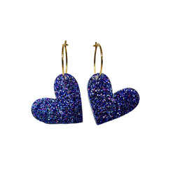 Sweet Hearts, Blue glitter