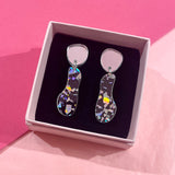 Tiny Angel - silver/holo flakes