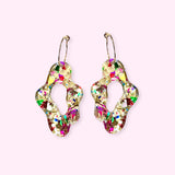 SEA SLUGS - golden confetti hoops