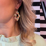 SEA SLUGS - golden confetti hoops