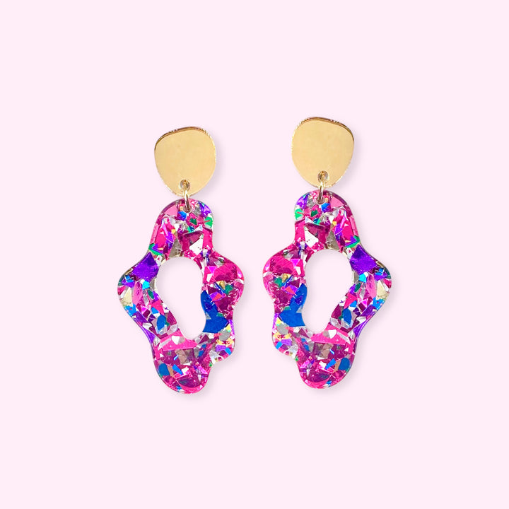 SEA SLUGS  - golden/red confetti