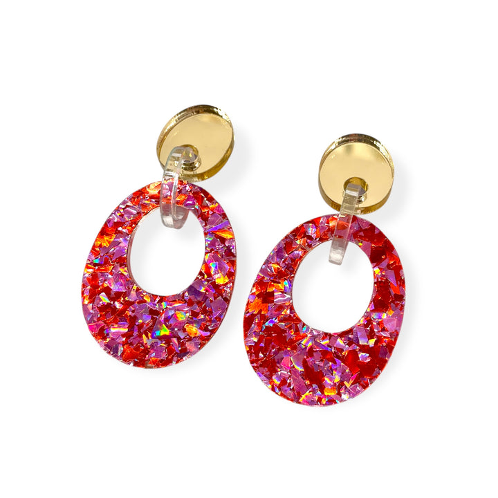 CELEBRATE MINI - golden/aperol confetti