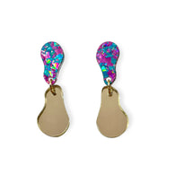 Drip ‘n’ Drops - pastel confetti/golden