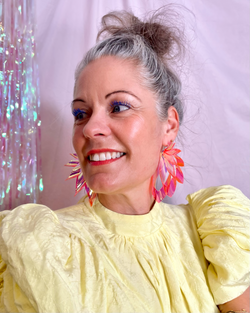 THE WINGS - rainbow/pink LARGE