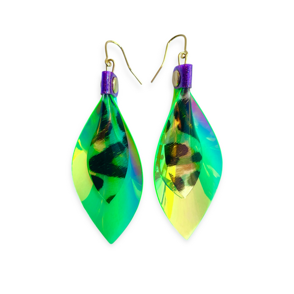 THE DUO - neon green Leo