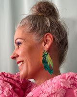 THE WINGS - rainbow/green disco