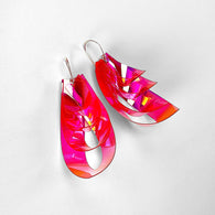 Waterfall medium rainbow/blossom pink (a pair)
