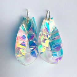 Rainbow waterfall medium (a pair)